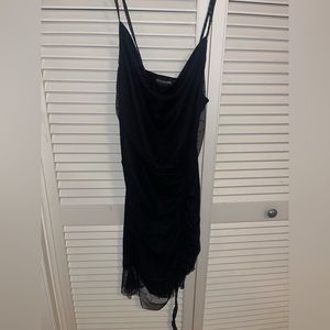pretty little thing black dress